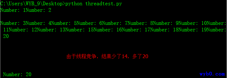 线程竞争2