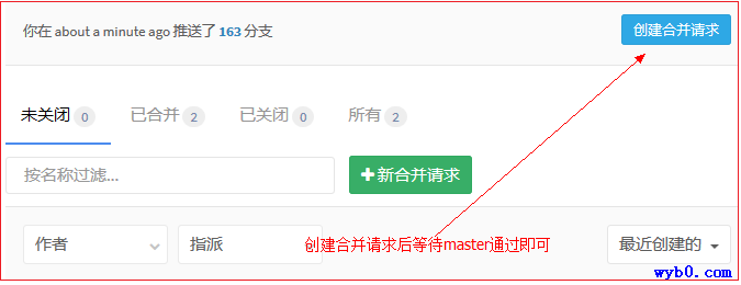 请求合并代码